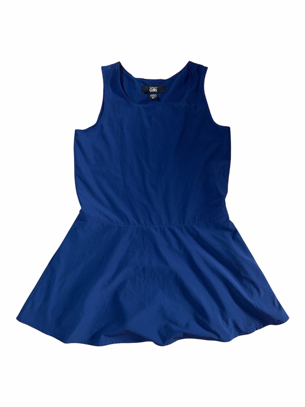 Athleta Girl Blue Sleeveless Tennis Dress Skort Size S 7 Active Athletic